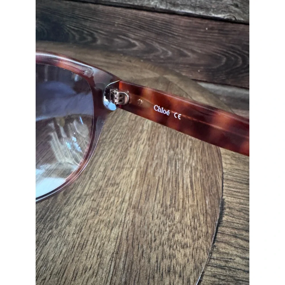 Authentic Vintage Chloé CL2247 C02 Tortoise Stripe Sunglasses - Glasses Only